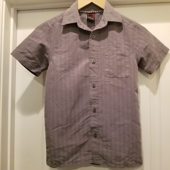 Tony Hawk Other - Tony Hawk gray button up short sleeve collared shirt Size S